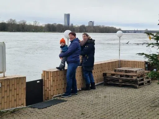Hochwasser im Bundeshäuschen – Aufnahme aus unserem Archiv