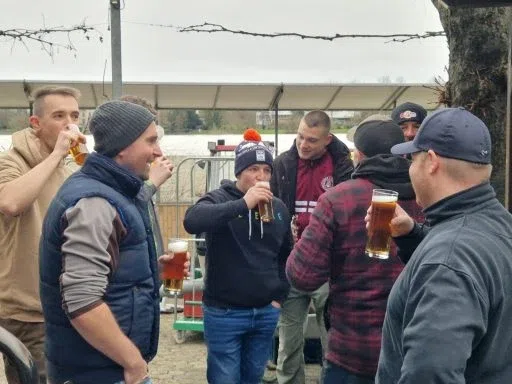 Hochwasser im Bundeshäuschen – Aufnahme aus unserem Archiv