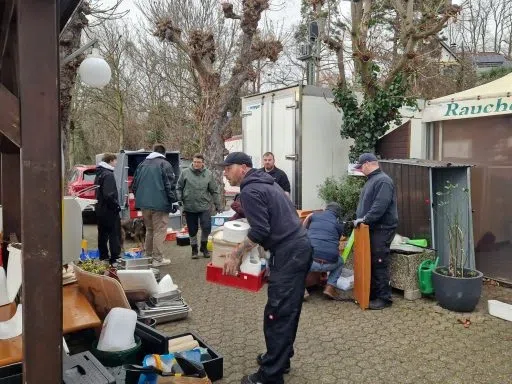 Hochwasser im Bundeshäuschen – Aufnahme aus unserem Archiv