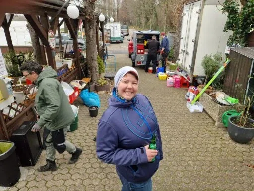 Hochwasser im Bundeshäuschen – Aufnahme aus unserem Archiv