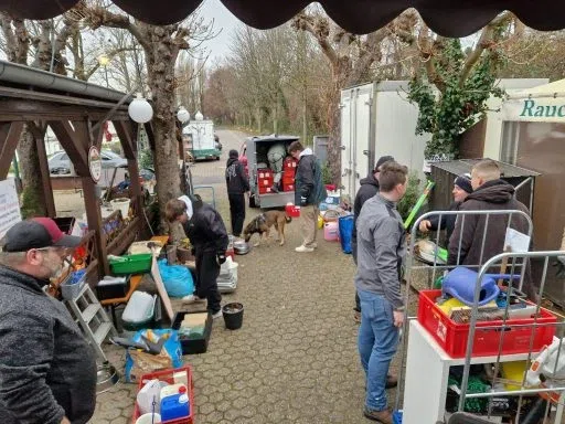 Hochwasser im Bundeshäuschen – Aufnahme aus unserem Archiv