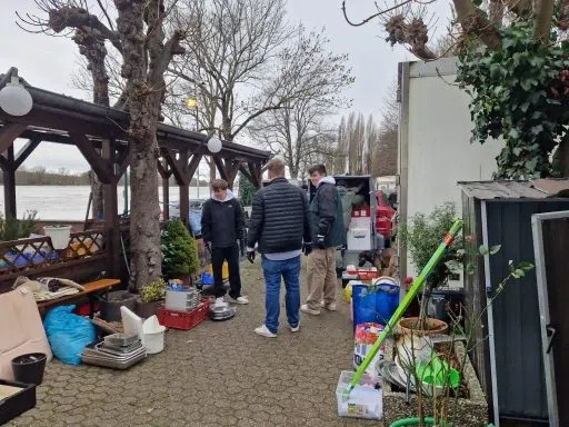 Hochwasser im Bundeshäuschen – Aufnahme aus unserem Archiv